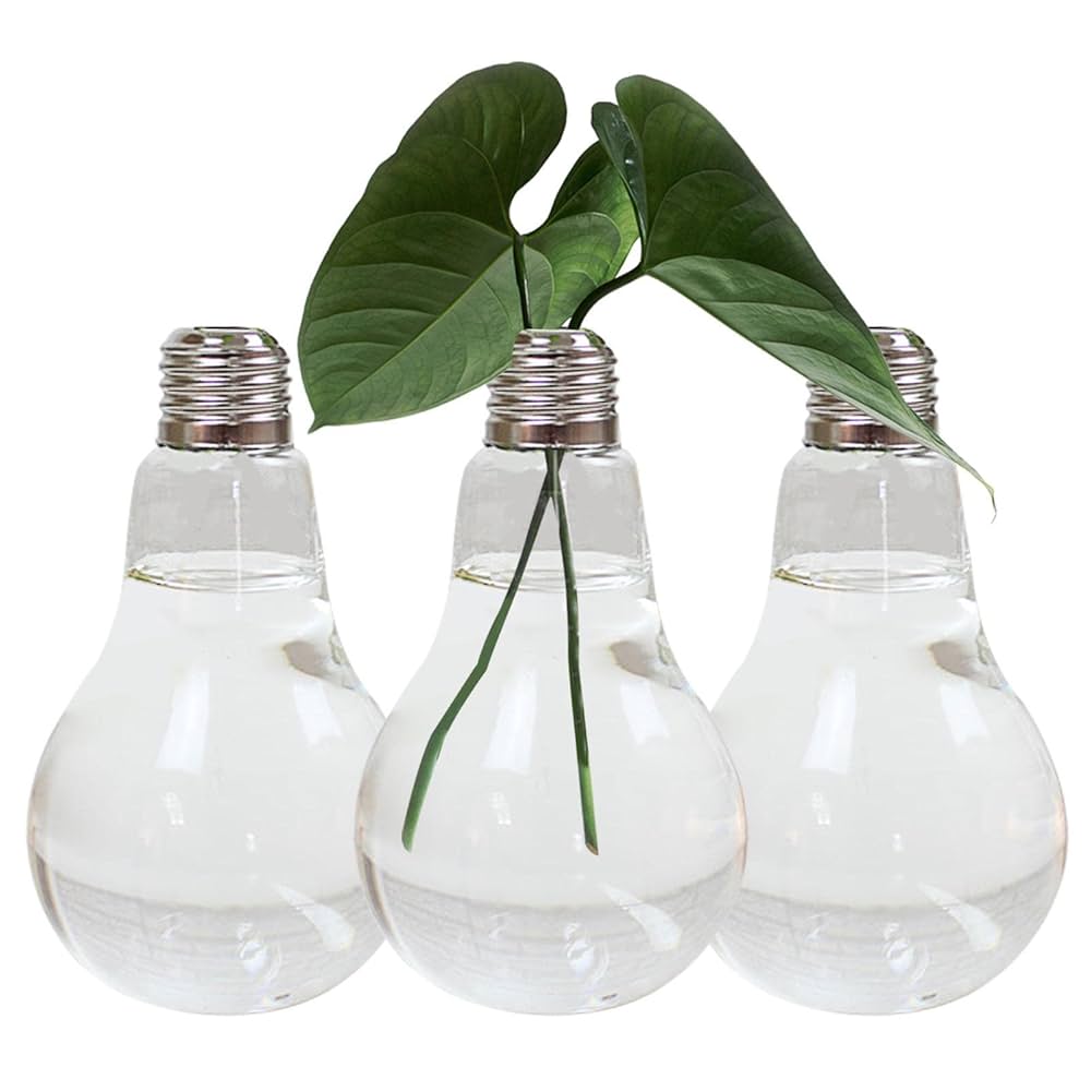 Amazon.co.jp: 電球の花瓶 - 電球型プランター | ガーデニングの